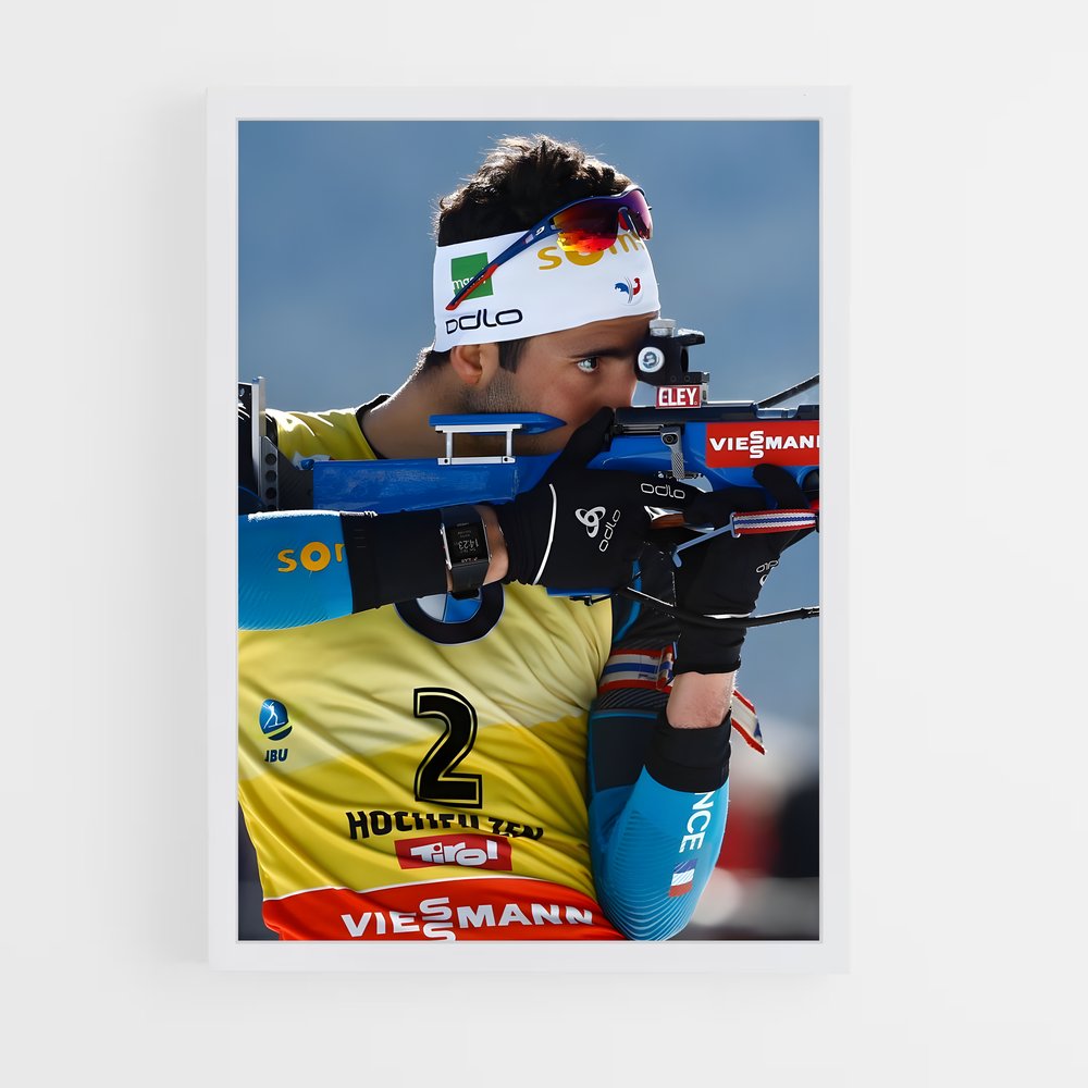 Poster Tireur d'Élite – affiche Biathlon (vue 3)